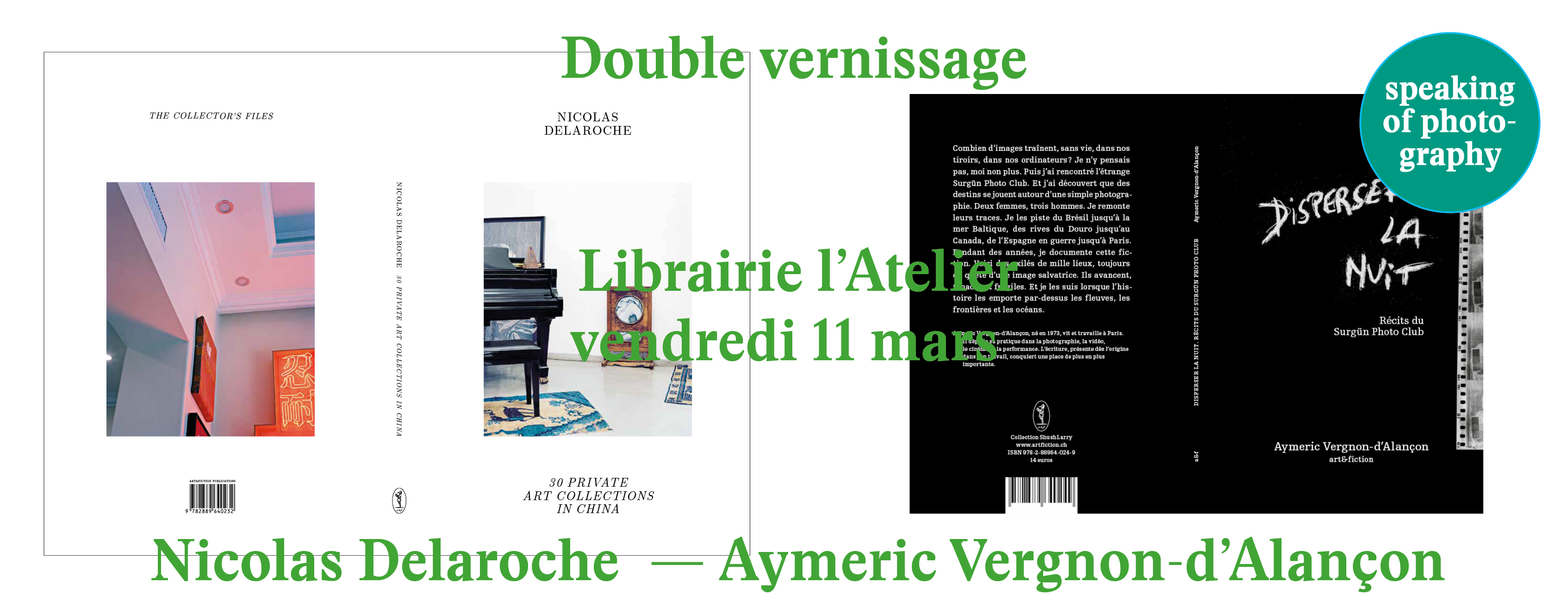 Speaking of photography - Librairie l'Atelier