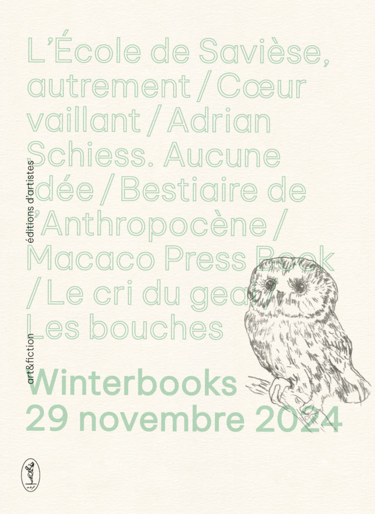 Winterbooks – vernissage saisonnier