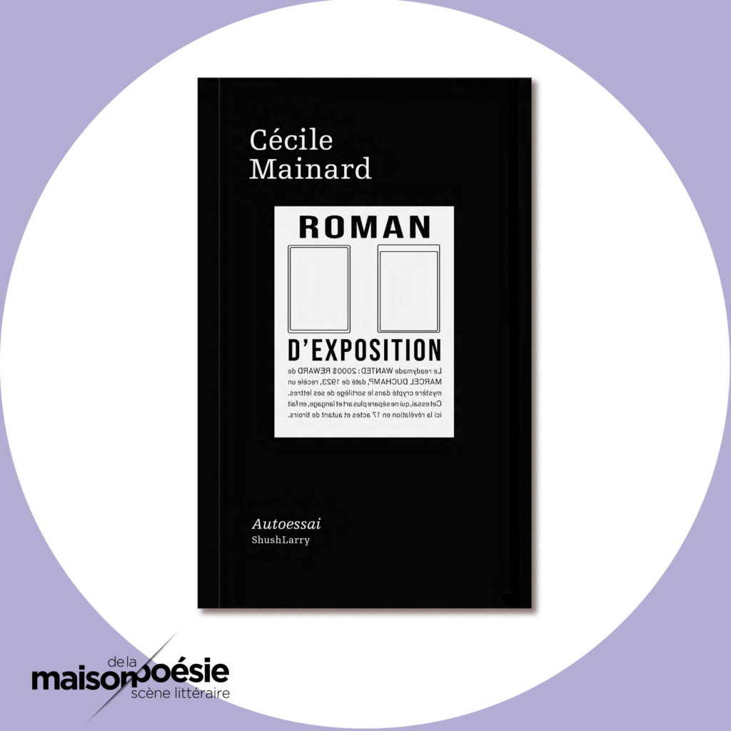 Soirée avec Cécile Mainard à la Maison de la Poésie, Paris