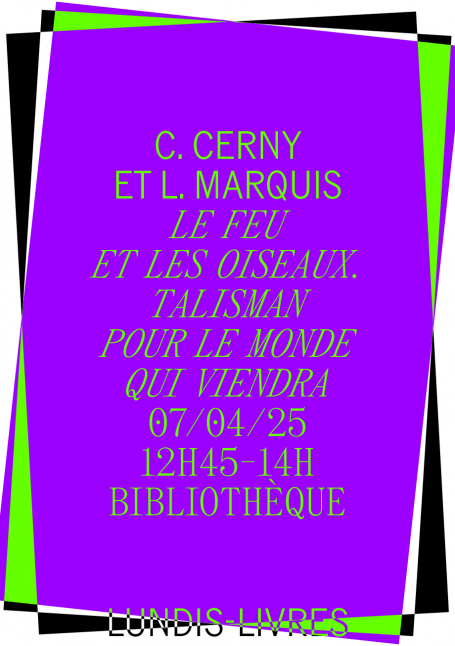 HEAD Lundis-Livres avec Céline Cerny et Line Marquis