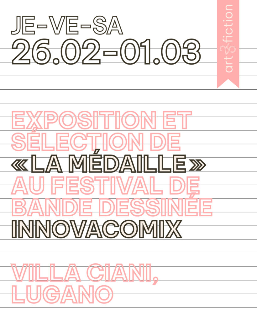 «La Médaille» sélectionnée au Silver Swans of InnovaComiX