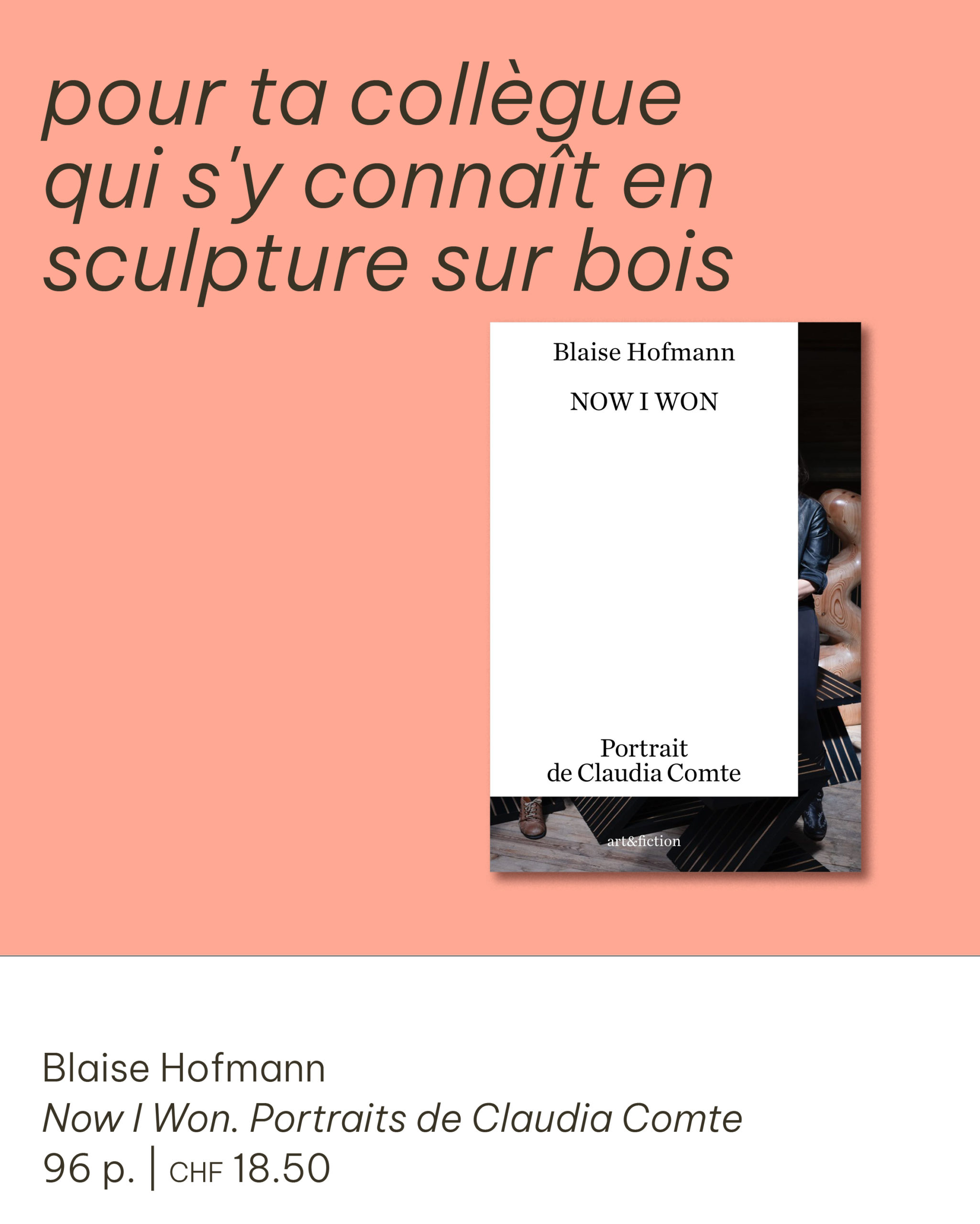 «Now I Won» de Blaise Hofmann