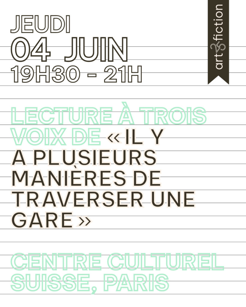 Lecture à 3 voix à la librairie du CCSP