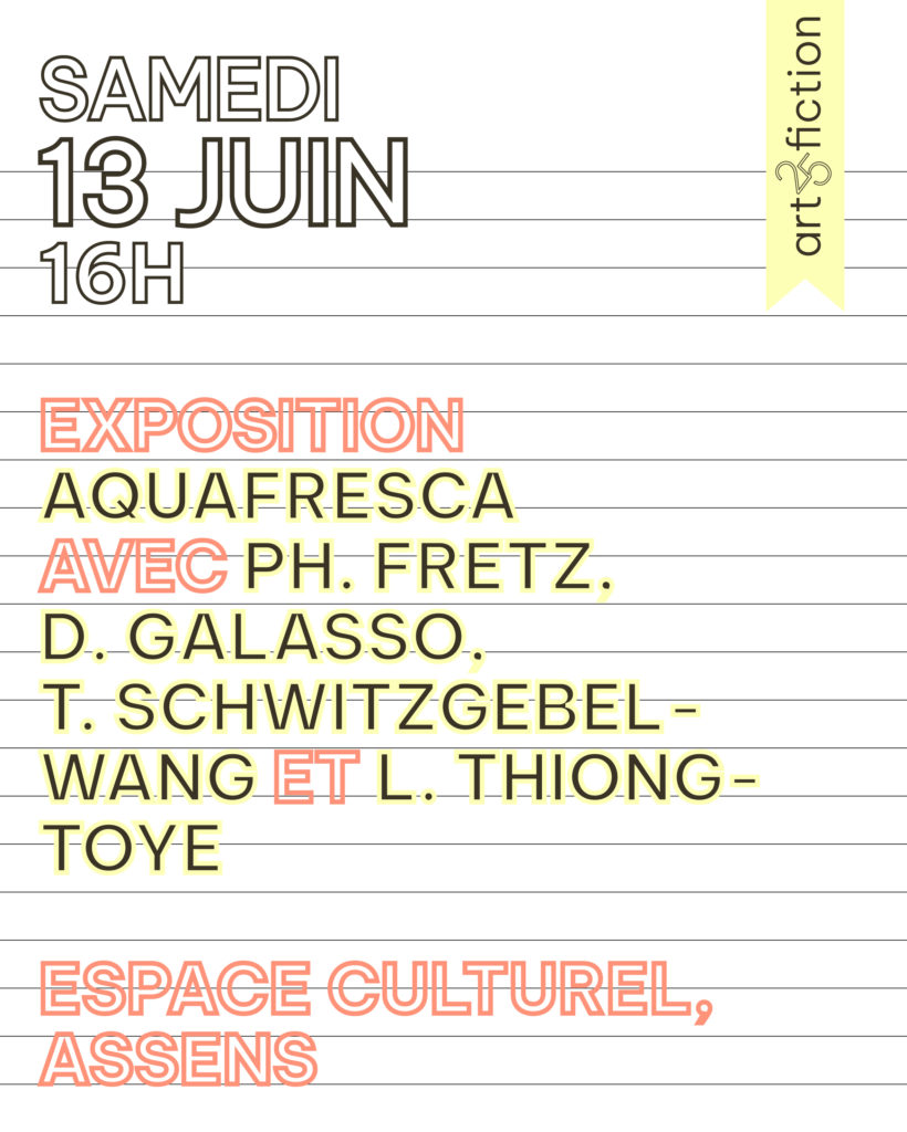 Exposition «Aquafresca» au Centre culturel d&rsquo;Assens