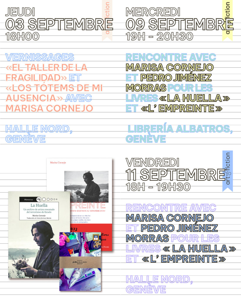 Exposition «Marisa Cornejo – El Taller de la Fragilidad»