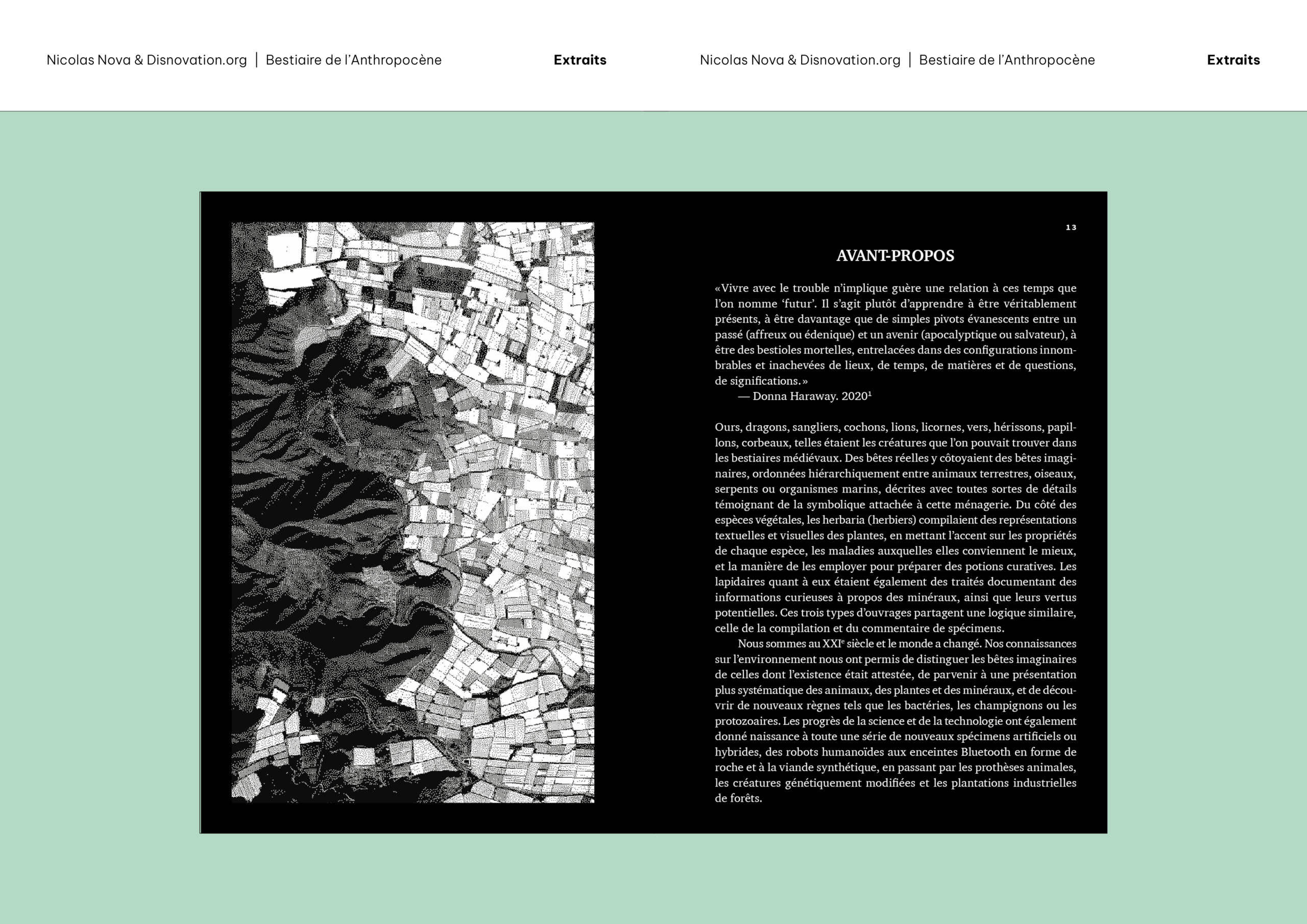 Extraits «Bestiaire de l'Anthropocène» de Nicolas Nova et Disnovation.org