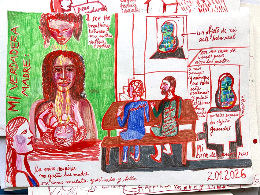 Exposition «Marisa Cornejo – El Taller de la Fragilidad», Halle Nord