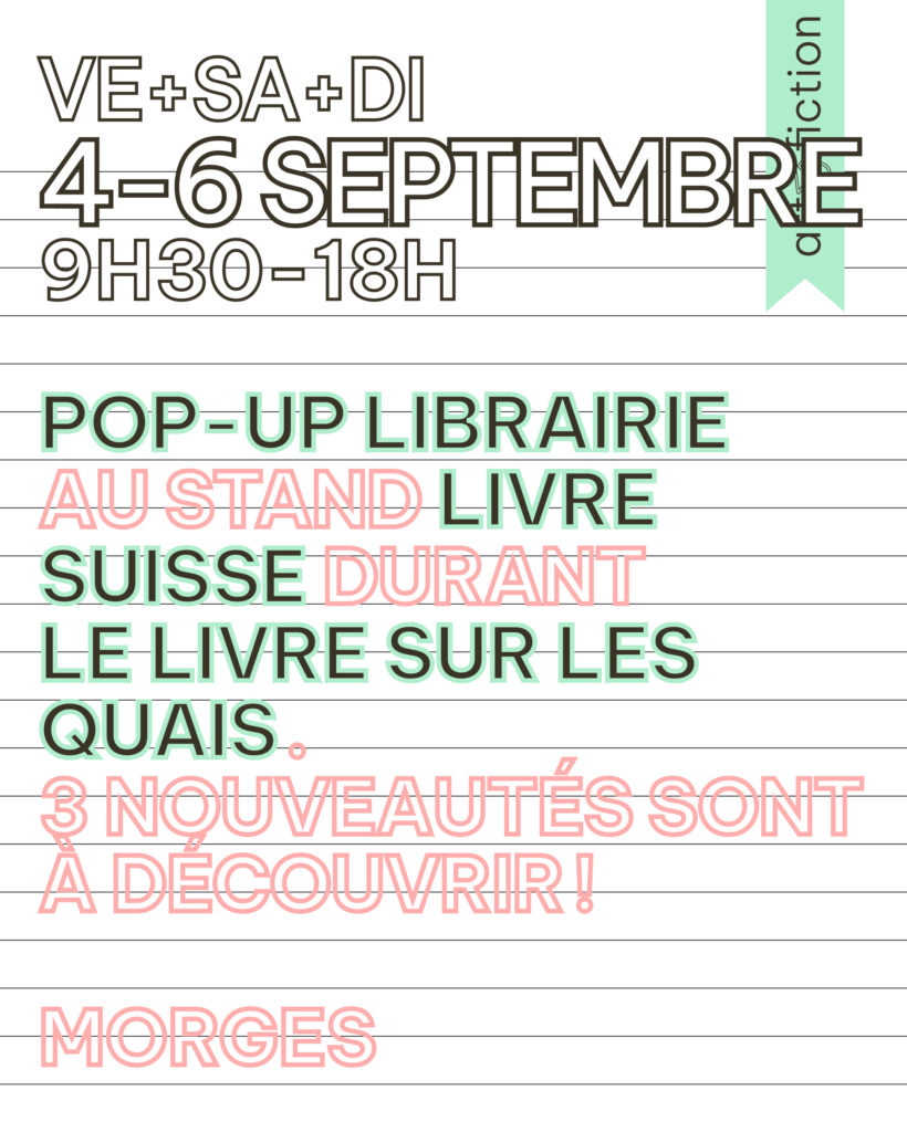 Sur le stand LivreSuisse au LSQ!