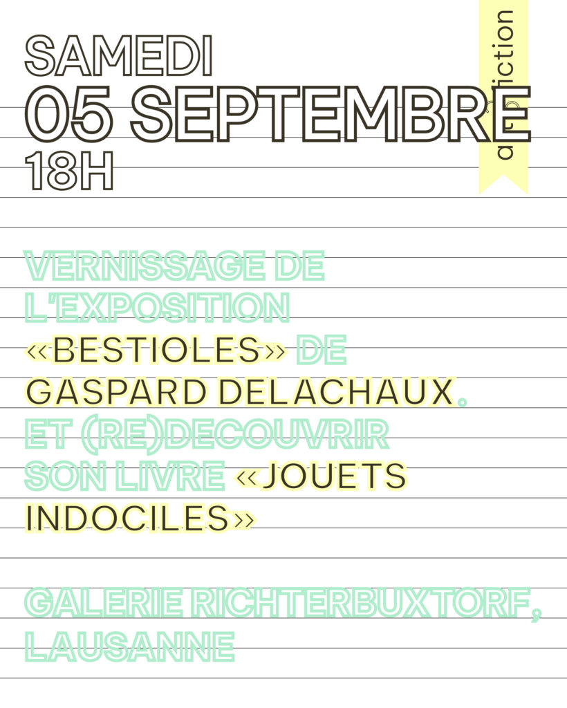 «Bestioles», exposition de Gaspard Delachaux