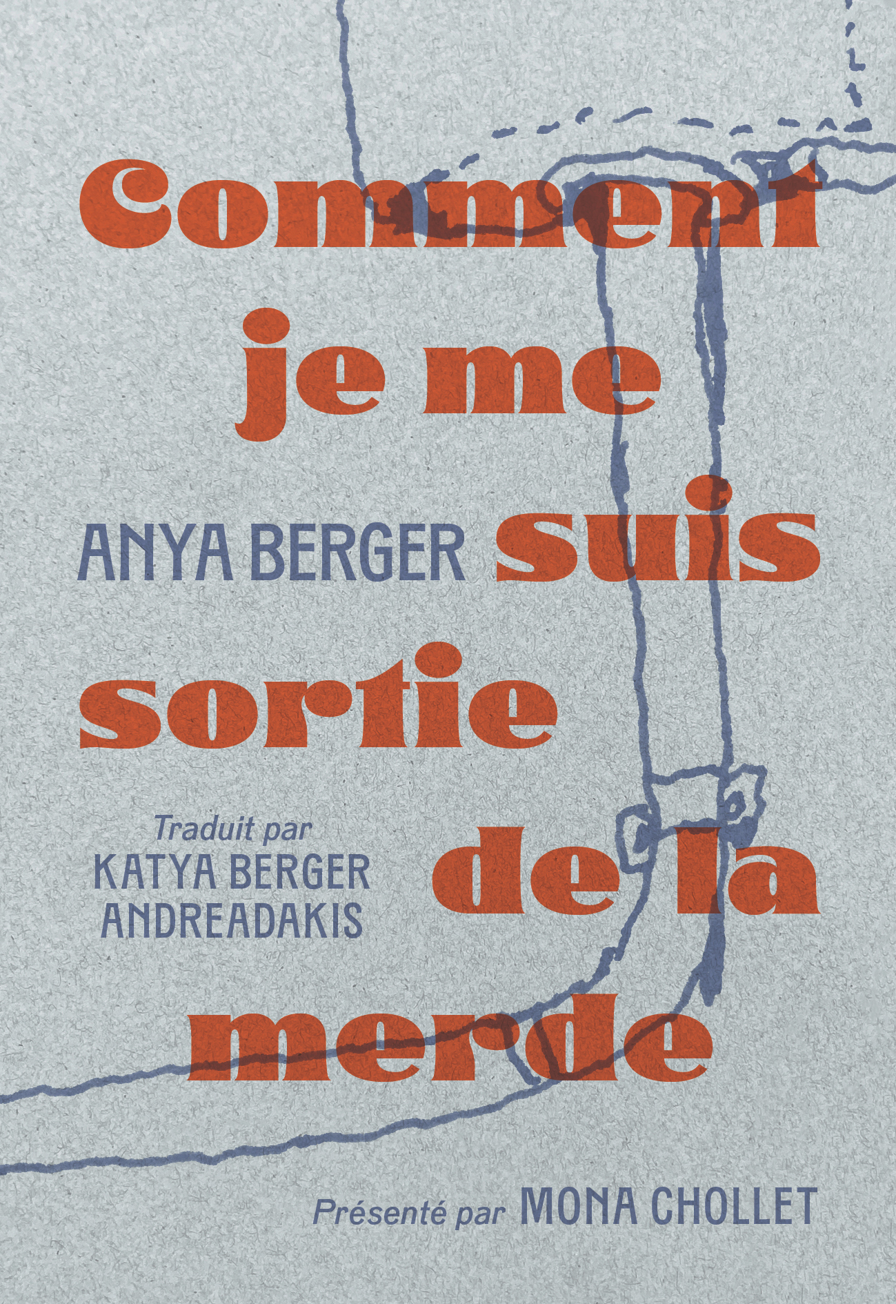 Couv' «Comment je me suis sortie de la merde» d'Anya Berger