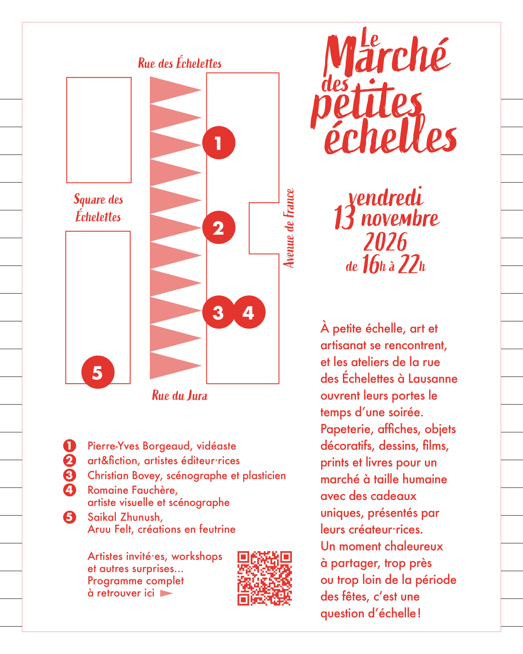 flyer Marché des petites échelles, verso